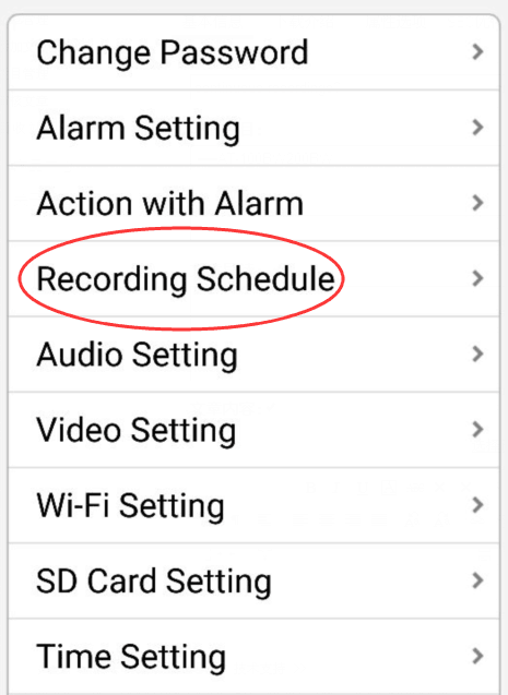 How to set 24hours or continuous recordings?